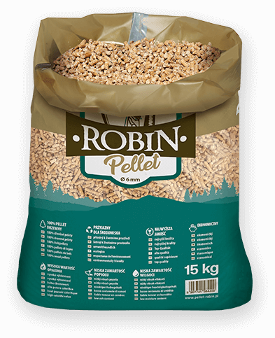 worek pelletu opałowego Robin do kupienia w Zaklikowie lub sklepie internetowym